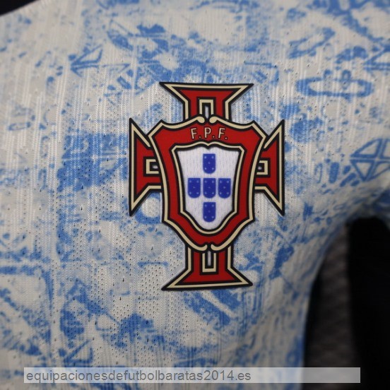 Nuevo Tailandia 2ª Jugadores Camiseta Portugal 2024 Azul Baratas